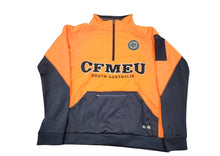 Load image into Gallery viewer, Quarter Zip Hi-Vis Orange (NoWear Supply)v