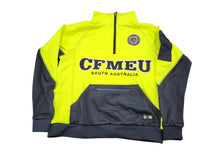 Load image into Gallery viewer, Quarter Zip Hi-Vis Yellow (NoWear Supply)